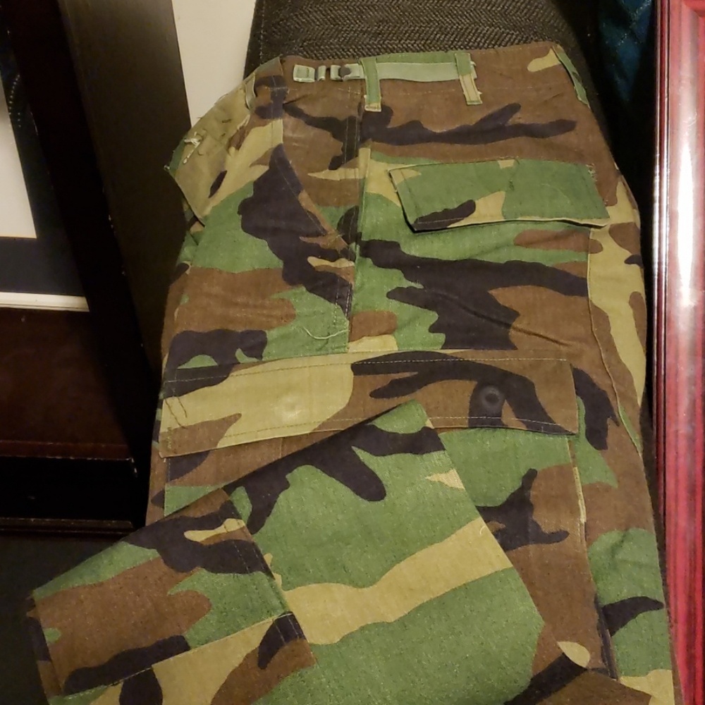 Army pants and jacket
